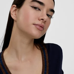 Lola Casademunt Punto<Jersey punto lurex LILA