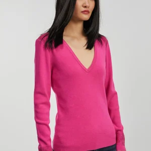 Lola Casademunt Punto<Jersey punto strass NEGRO