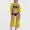 Lola Casademunt Baño<Kaftan largo ajustable FUCSIA