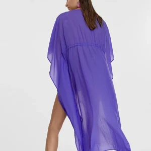 Lola Casademunt Baño<Kaftan largo ajustable FUCSIA