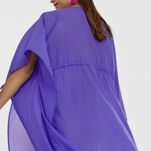 Lola Casademunt Baño<Kaftan largo ajustable FUCSIA