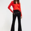 Lola Casademunt Pantalones<Leggins de punto NEGRO