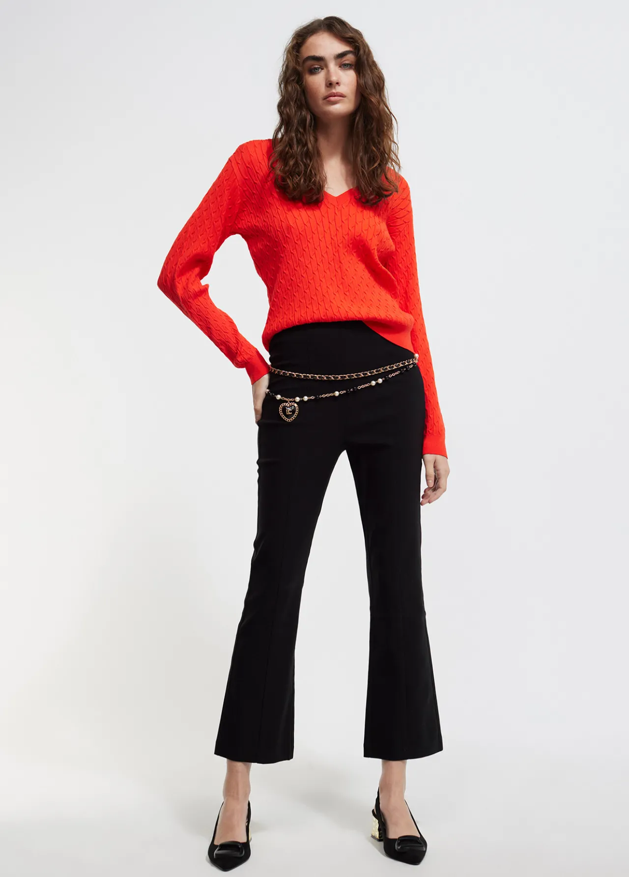 leggins_de_punto_0.webp Lola Casademunt Pantalones<Leggins de punto NEGRO