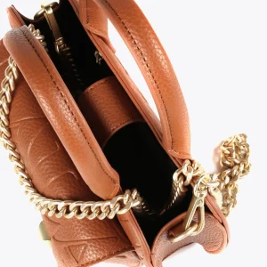 Lola Casademunt Bolsos<Mini bandolera con logo grabado NEGRO