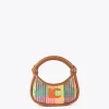 Lola Casademunt Bolsos<Mini bandolera multicolor MARRON-NARANJA