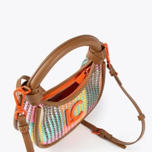 Lola Casademunt Bolsos<Mini bandolera multicolor MARRON-NARANJA