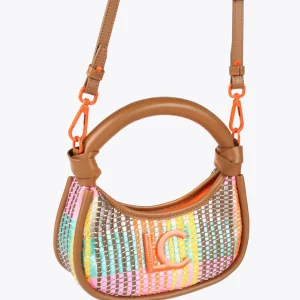 Lola Casademunt Bolsos<Mini bandolera multicolor MARRON-NARANJA