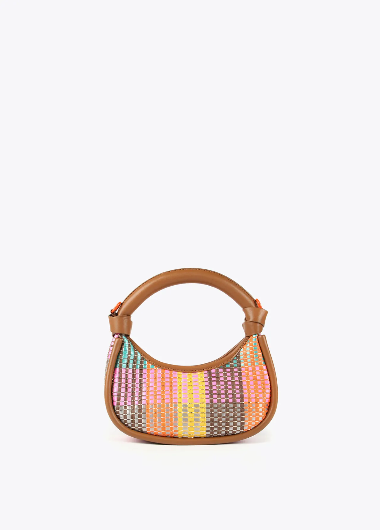 mini_bandolera_multicolor_4.webp Lola Casademunt Bolsos<Mini bandolera multicolor MARRON-NARANJA