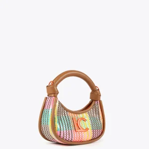 Lola Casademunt Bolsos<Mini bandolera multicolor MARRON-NARANJA