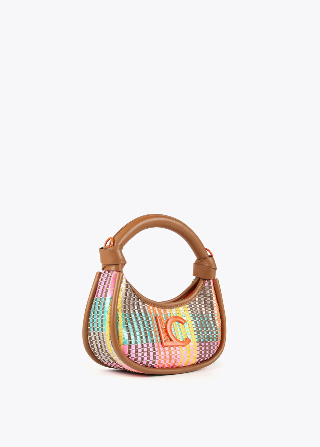 mini_bandolera_multicolor_5.webp Lola Casademunt Bolsos<Mini bandolera multicolor MARRON-NARANJA