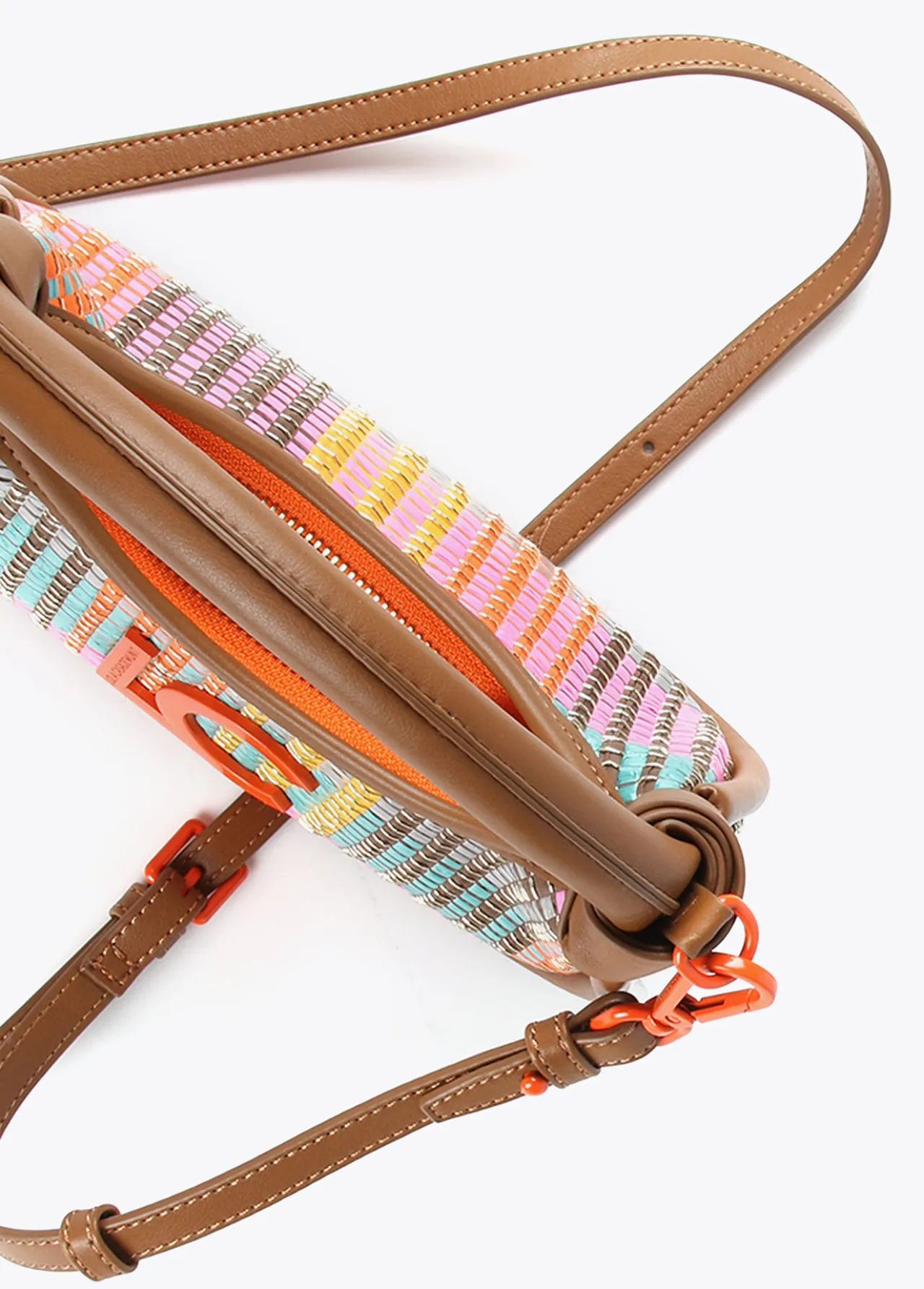 mini_bandolera_multicolor_6.webp Lola Casademunt Bolsos<Mini bandolera multicolor MARRON-NARANJA