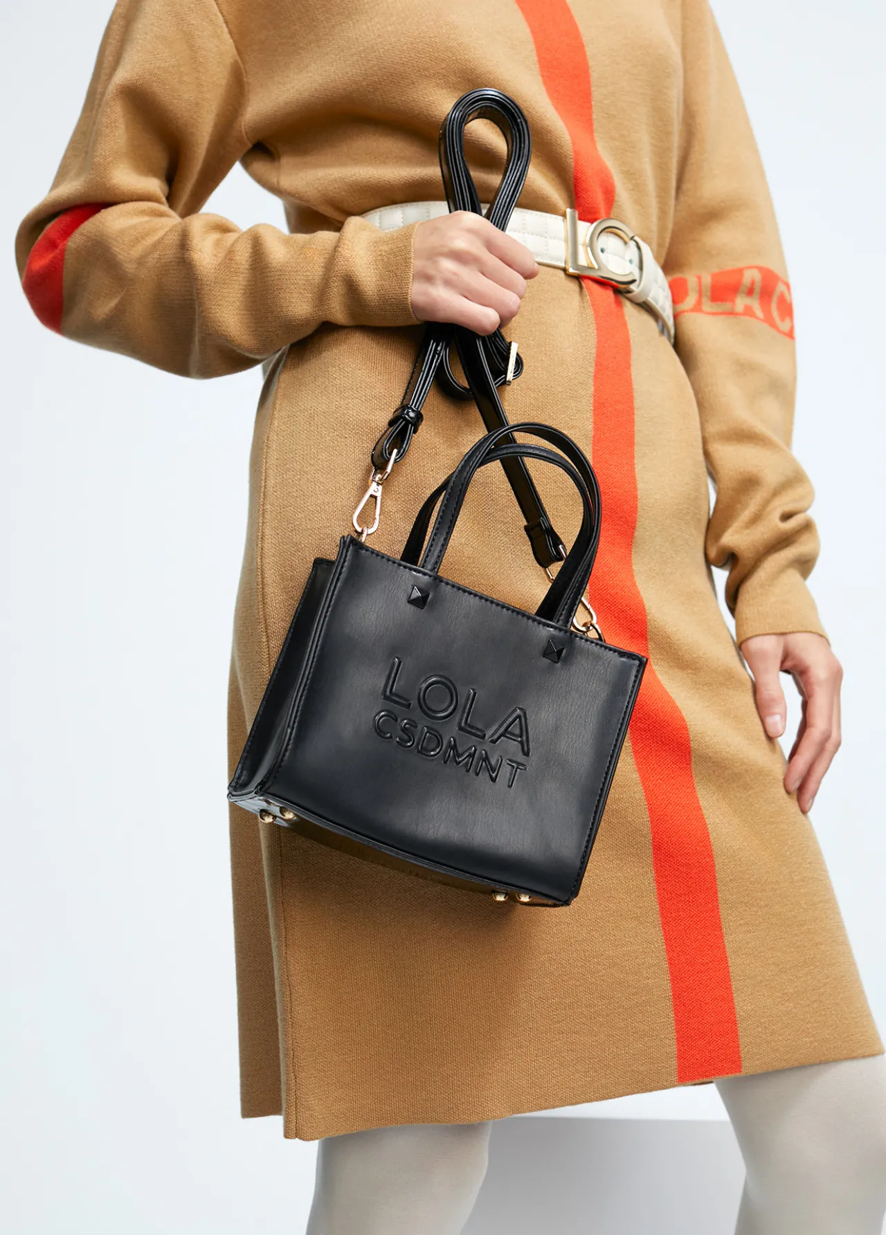 mini_shopper_2-1.webp Lola Casademunt Bandoleras | Bolsos Pequeños<Mini shopper NEGRO