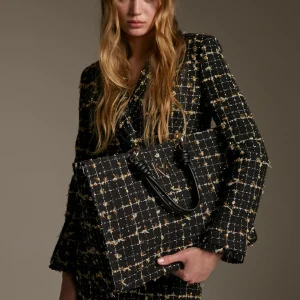 Lola Casademunt Vestidos Y Faldas<Minifalda cuadros NEGRO-MARRON