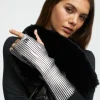 Lola Casademunt Gorros Sombreros Y Guantes<Mitones tricot DORADO
