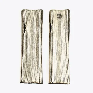 Lola Casademunt Gorros Sombreros Y Guantes<Mitones tricot DORADO