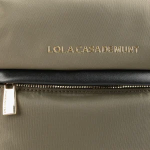 Lola Casademunt Mochilas Y Riñoneras | Bolsos Grandes<Mochila acolchada VERDE