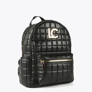 Lola Casademunt Bolsos Grandes | Mochilas Y Riñoneras<Mochila acolchada de cuadros NEGRO