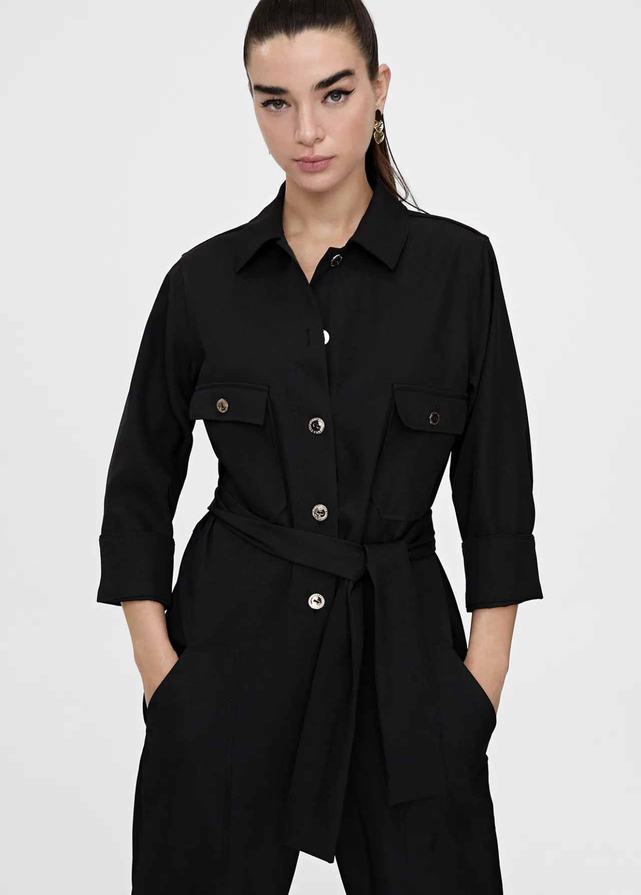 mono_color_negro_4.webp Lola Casademunt Pantalones<Mono color NEGRO
