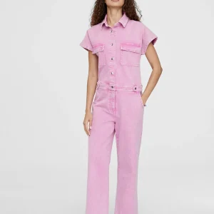 Lola Casademunt Pantalones<Mono de manga corta ROSA
