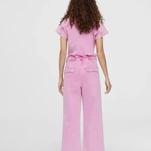 Lola Casademunt Pantalones<Mono de manga corta ROSA