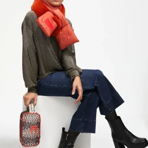 Lola Casademunt Animal Print | Otros Complementos<Neceser animal print CRUDO-NEGRO