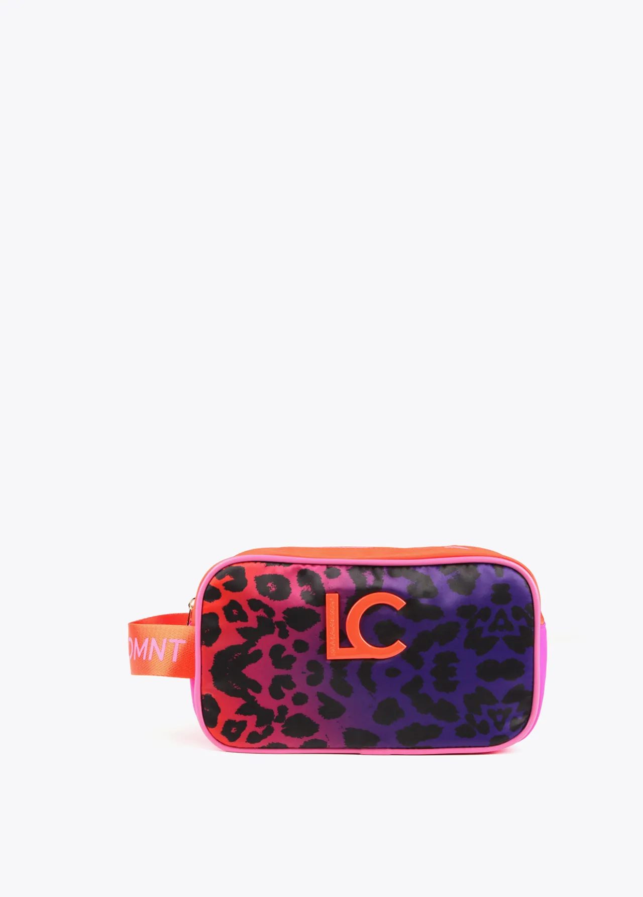neceser_animal_print_multicolor_0.webp Lola Casademunt Otros Complementos | Bolsos De Mano Y Neceseres<Neceser animal print multicolor ROJO-LILA