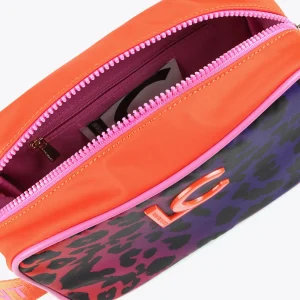 Lola Casademunt Otros Complementos | Bolsos De Mano Y Neceseres<Neceser animal print multicolor ROJO-LILA