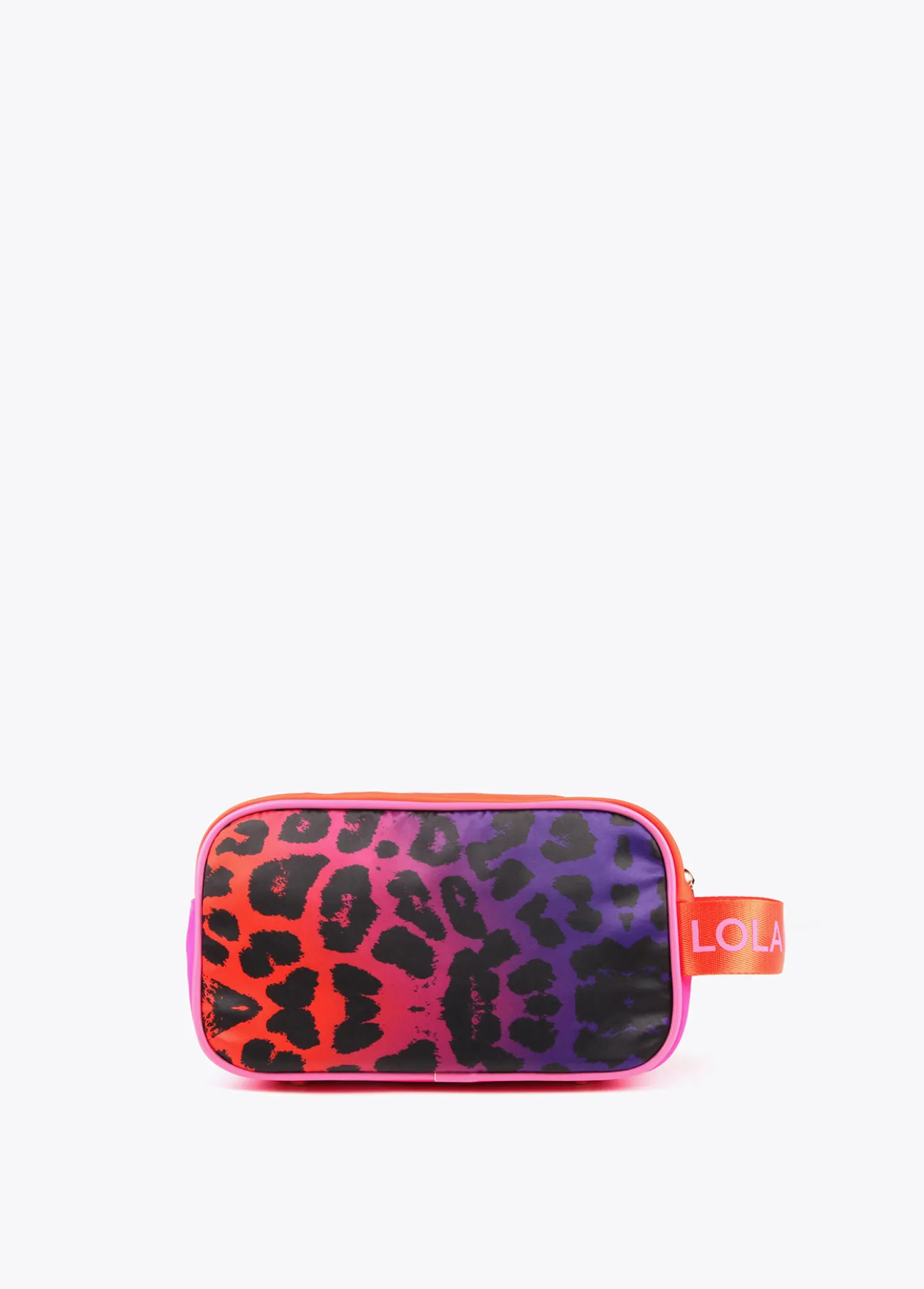 neceser_animal_print_multicolor_3.webp Lola Casademunt Otros Complementos | Bolsos De Mano Y Neceseres<Neceser animal print multicolor ROJO-LILA