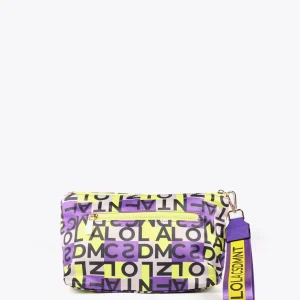 Lola Casademunt Animal Print | Otros Complementos<Neceser monograma LILA-AMARILLO
