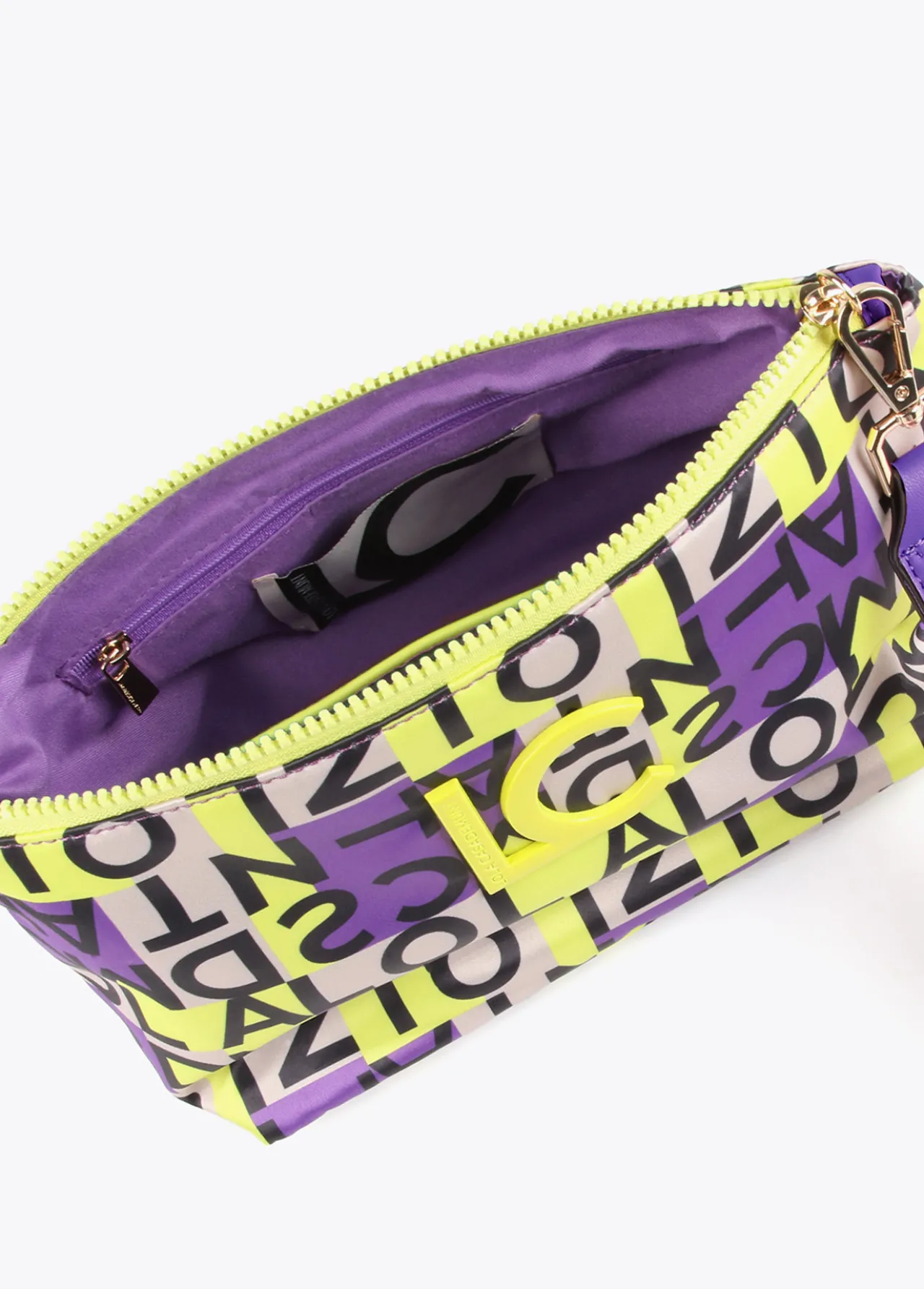 neceser_monograma_3.webp Lola Casademunt Animal Print | Otros Complementos<Neceser monograma LILA-AMARILLO