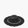 Lola Casademunt Accesorios | Baño<Pamela con flecos y logo NEGRO