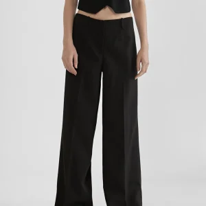 Lola Casademunt Pantalones<Pantalón aberturas laterales NEGRO