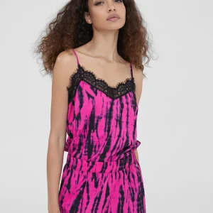Lola Casademunt Pantalones | Baño<Pantalón corto short ROSA-NEGRO