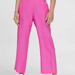 Lola Casademunt Pantalones<Pantalón cropped monocolor FUCSIA