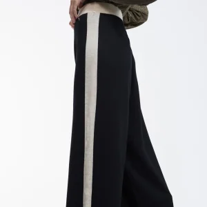 Lola Casademunt Punto | Pantalones<Pantalón de punto MARRON-NARANJA