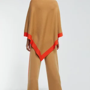 Lola Casademunt Punto | Pantalones<Pantalón de punto MARRON-NARANJA