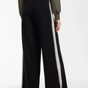 Lola Casademunt Punto | Pantalones<Pantalón de punto MARRON-NARANJA