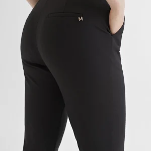 Lola Casademunt Pantalones<Pantalón de punto campana ROJO