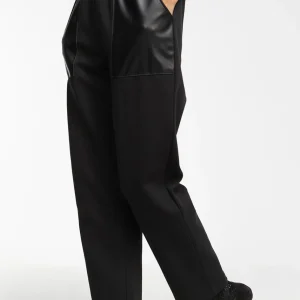 Lola Casademunt Pantalones<Pantalón de punto recto - Lola Casademunt NEGRO