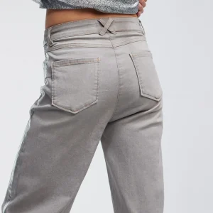 Lola Casademunt Pantalones<Pantalón detalle laminado TEJANOGRIS