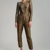 Lola Casademunt Pantalones<Pantalón jogging DORADO