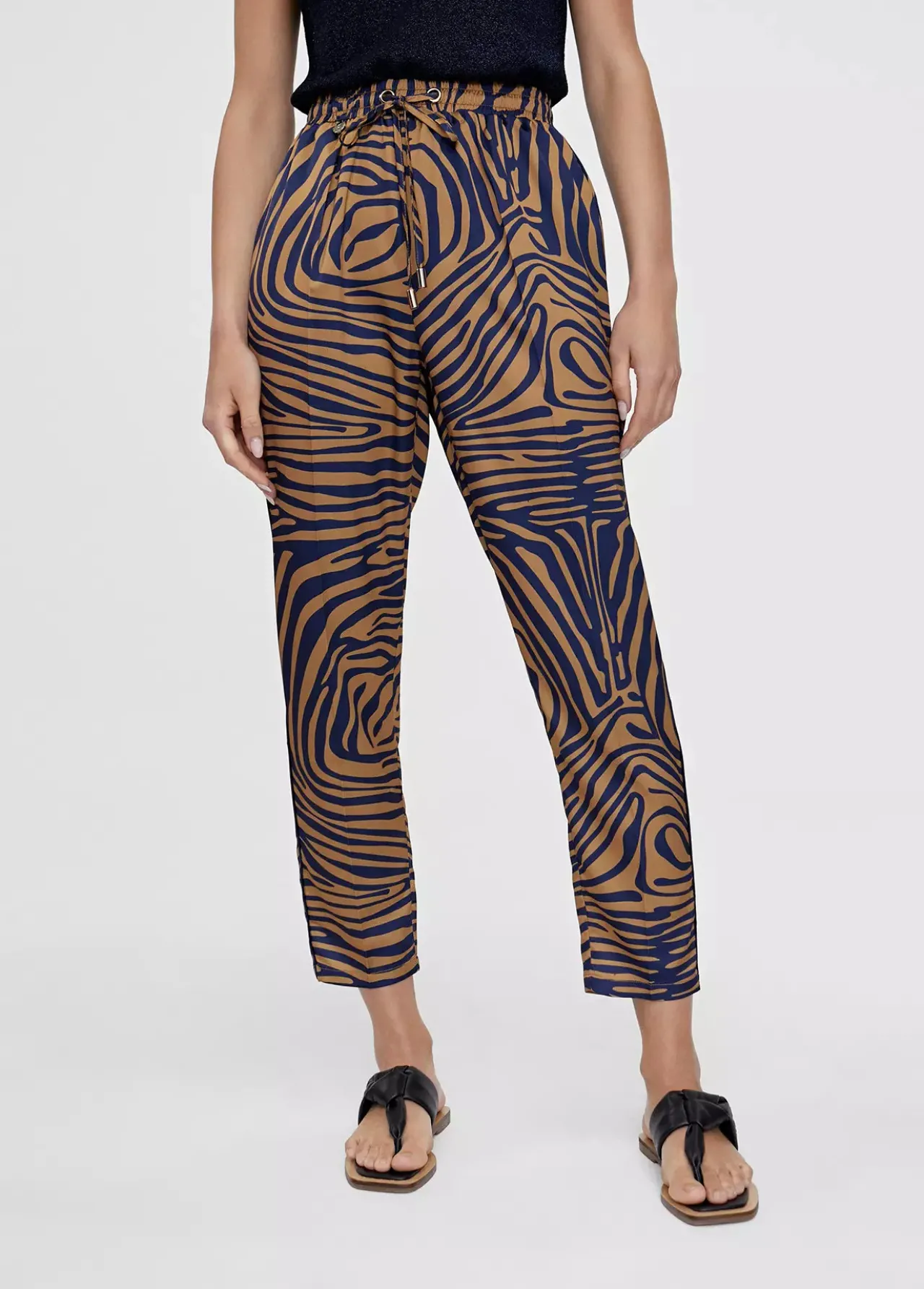 pantaln_jogging_estampado_cebra_3-1.webp Lola Casademunt Pantalones<Pantalón jogging estampado cebra MARRON-AZUL