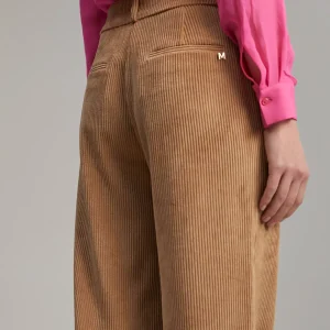 Lola Casademunt Pantalones<Pantalón pana wideleg CAMEL