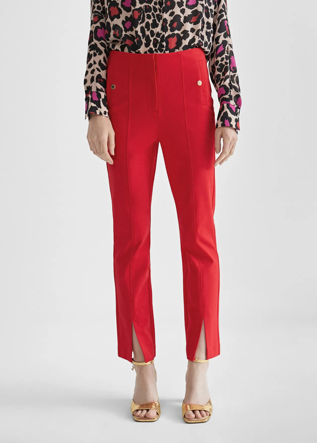 pantaln_pitillo_abertura_2.webp Lola Casademunt Pantalones<Pantalón pitillo abertura ROJO
