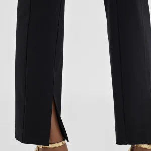 Lola Casademunt Pantalones<Pantalón pitillo abertura ROJO