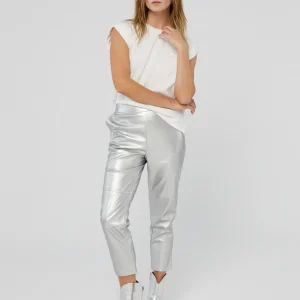 Lola Casademunt Pantalones<Pantalón PLATEADO