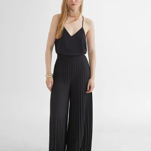 Lola Casademunt Pantalones<Pantalón plisado FUCSIA
