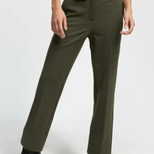 Lola Casademunt Pantalones<Pantalón punto roma KAKI