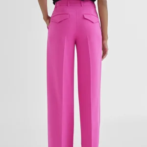 Lola Casademunt Pantalones<Pantalón recto FUCSIA