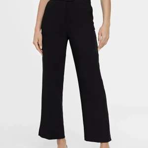 Lola Casademunt Pantalones<Pantalón recto detalle botón NEGRO